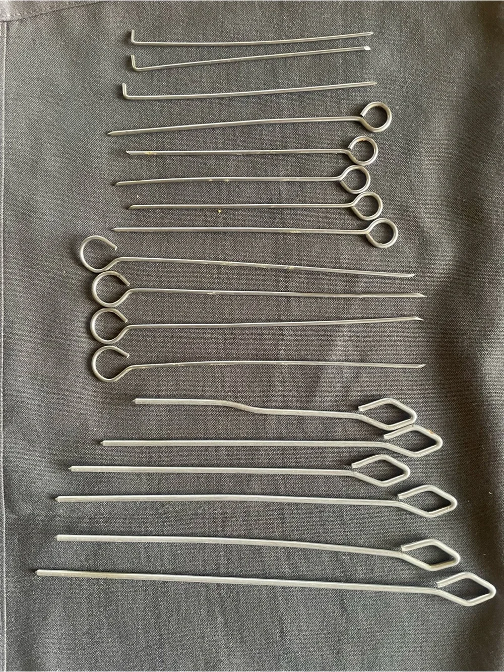 Eighteen Hors D’Oeurvres Skewers